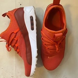 Nike Custom Air Max 90, Wmns size 9, orange/burnt orange